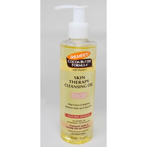 NEW Unopened Palmer's Skin Therapy Cleansing Oil with Natural Rosehip 6.5 fl oz - Picture 1 of 6